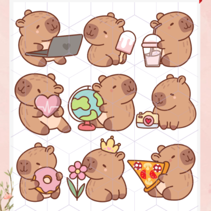 Capibara 1 Lamina termotransferible