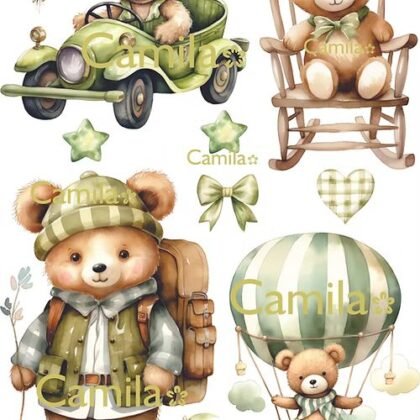 Lamina termo transferible ttc144