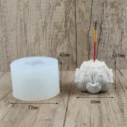 Molde de resina flor loto