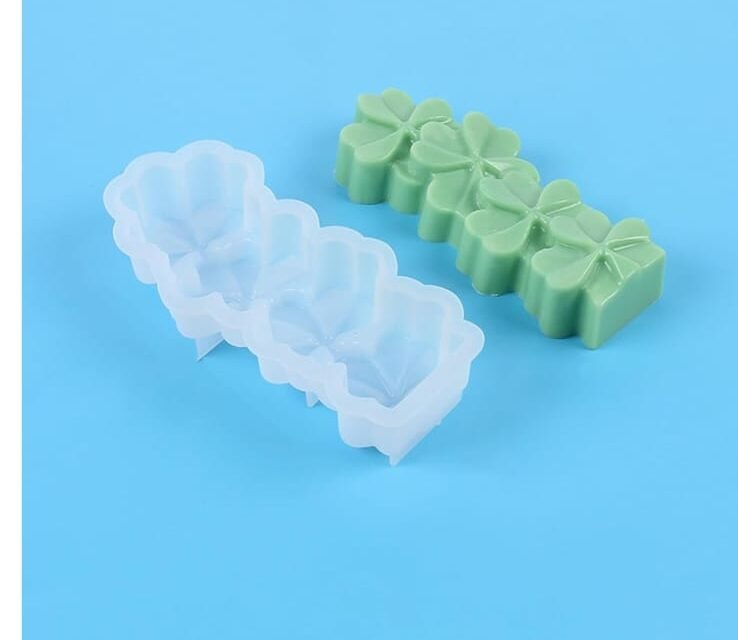 Molde de vela trebol