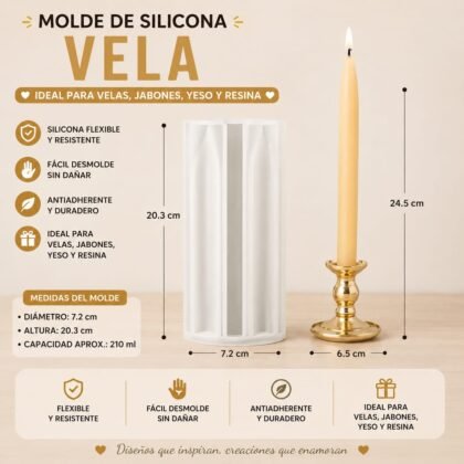 Molde vela comun