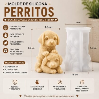 Molde de perritos