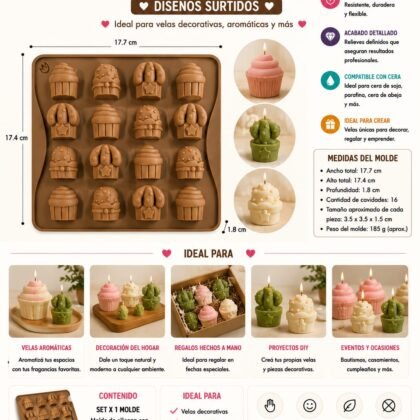 Molde Cupcake