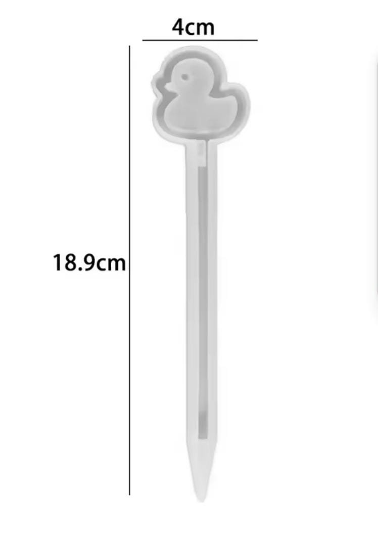 Molde de resina patito