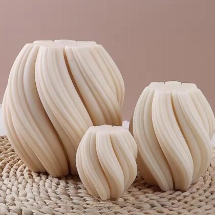 Molde de velas trompo