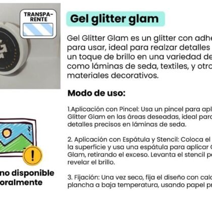 Gel glitter glam 70g