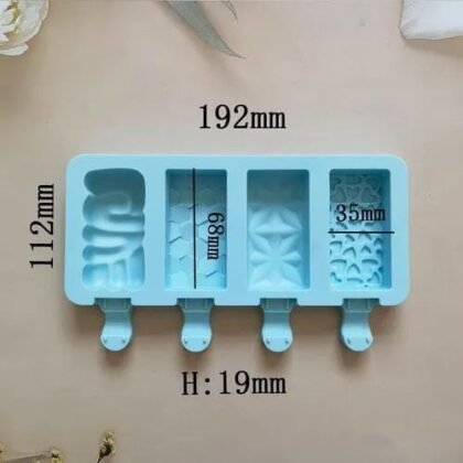 Molde de silicona jabones