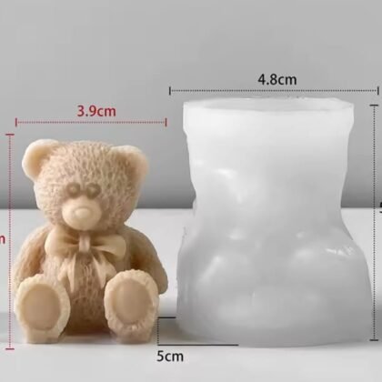 Molde de silicona osito