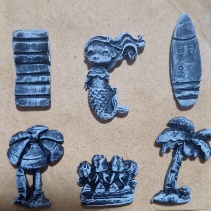 Molde de silicons playa