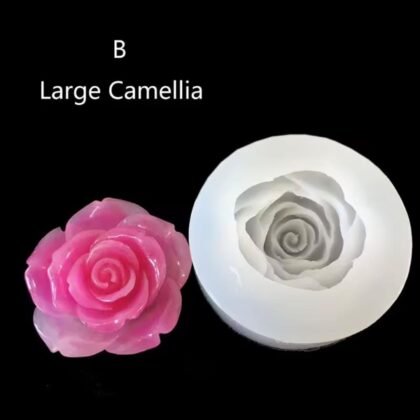Molde de resina camelia
