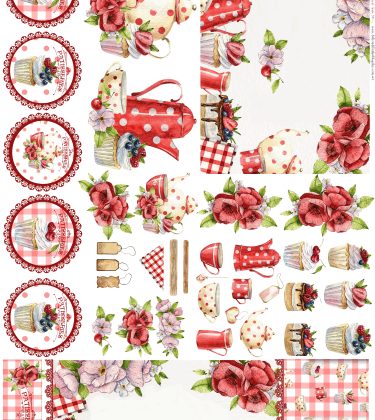 Tea 5 Lamina sublimable