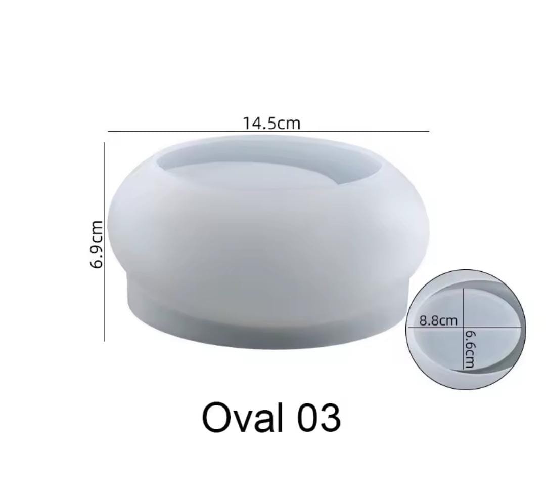 Molde de silicona porta (maceta) - Imagen 2