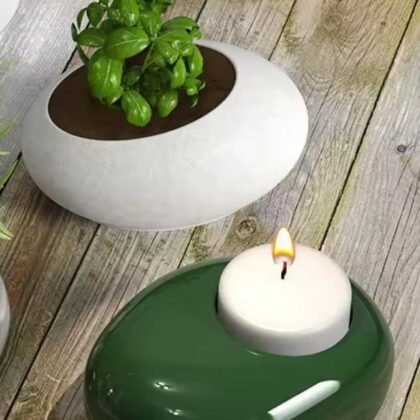 Molde de silicona porta (maceta)