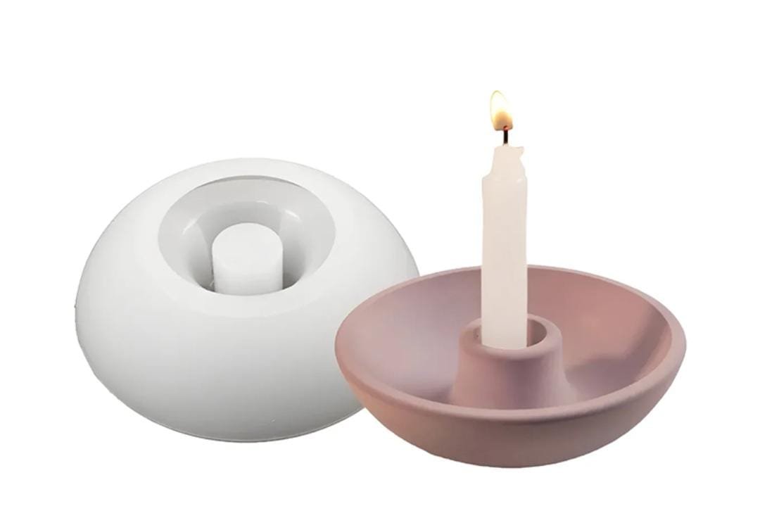 Molde porta vela