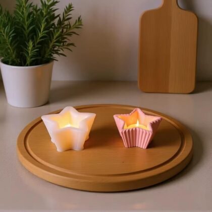 Molde estrella porta velita