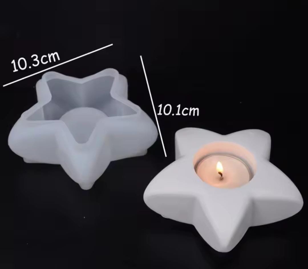 Molde de resina estrella