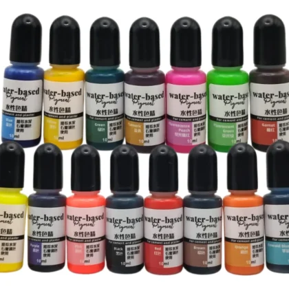 Pigmento yeso/resina acrilica