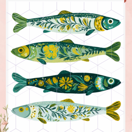 Peces 1 Lamina termotransferible