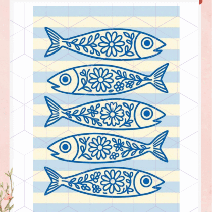 Peces 2 Lamina termotransferible