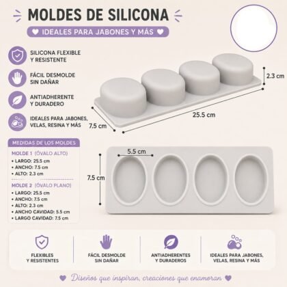 Molde de jabones