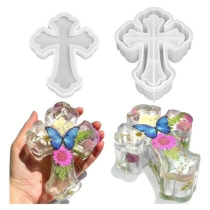 Molde cajita cruz