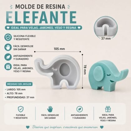 Molde elefante
