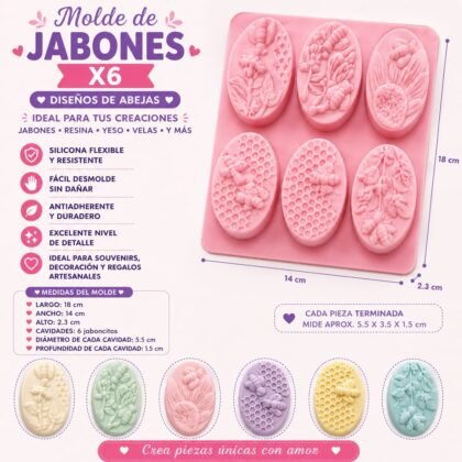 Molde de jabones