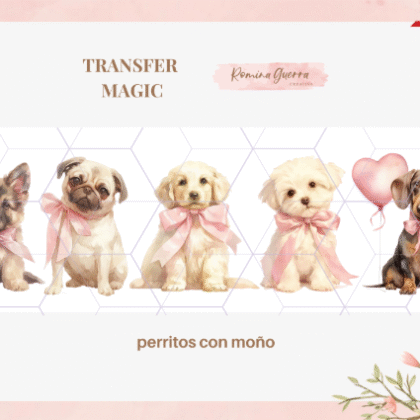 Perritos con moño