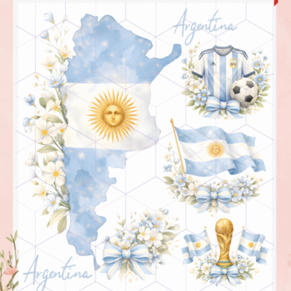 Argentina 1 Lamina termotransferible