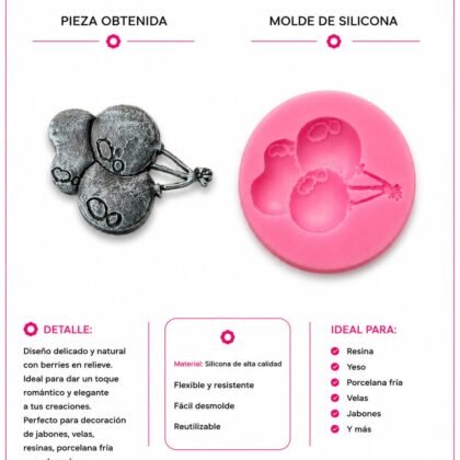 Molde de silicona globos