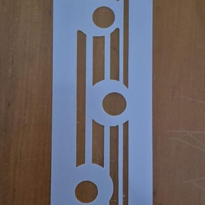 STENCIL st circulos y rayas