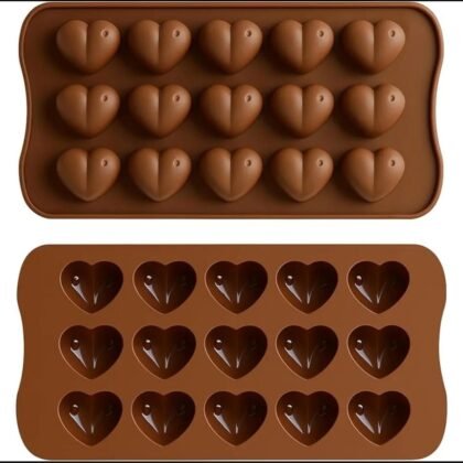 Molde de resina corazon