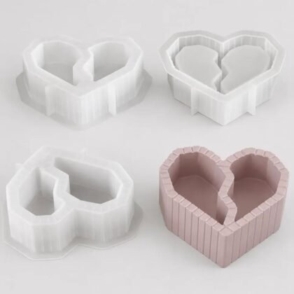 Molde contendor corazon