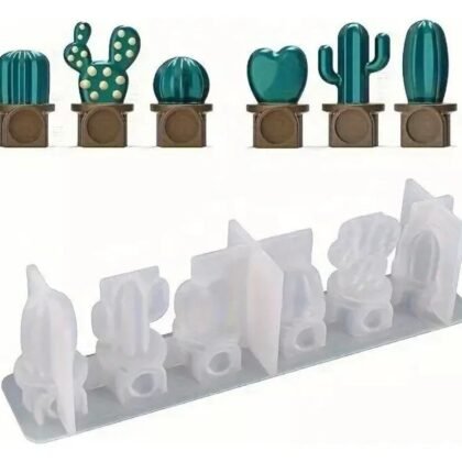 Molde cactus iman