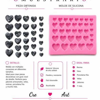 Molde de corazon