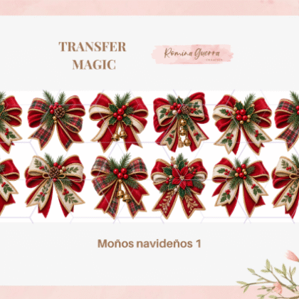 Moños navideños 1