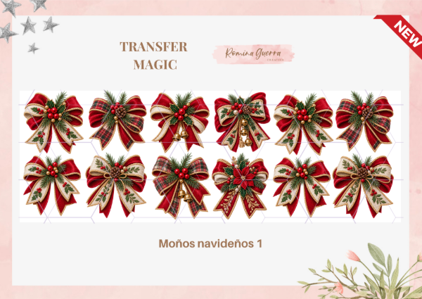 Moños navideños 1