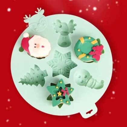 Moldes navidad redondo