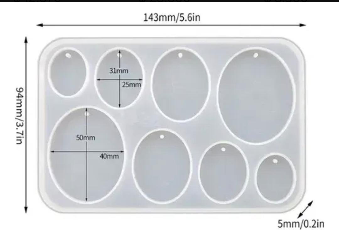 Moldes ovalo