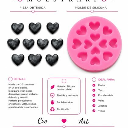 Molde de corazon