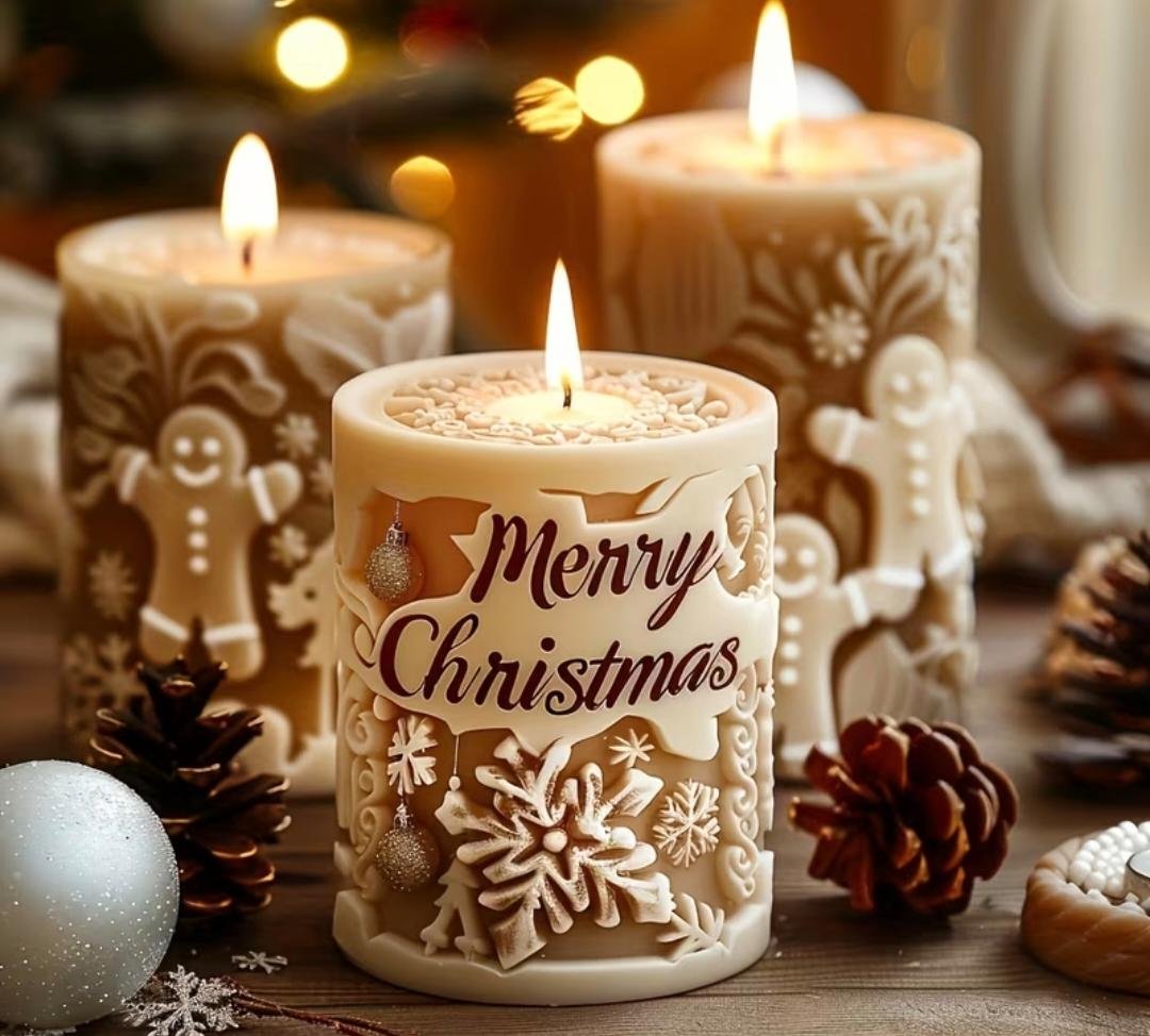 Molde velon navideño